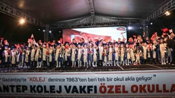 Gaziantep Kolej Vakfı'nda Miniklerin Kep Heyecanı