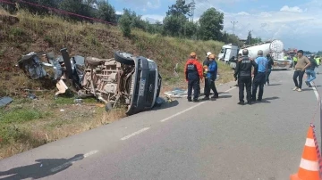 Gaziantep'te Beton Tankeri Minibüsü Biçti: 8 Ölü, 11 Yaralı