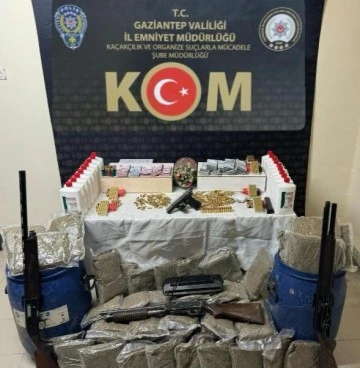 Gaziantep'te Büyük Operasyon: Uyuşturucu ve Silahlarla Yakalanan Şüpheli Tutuklandı