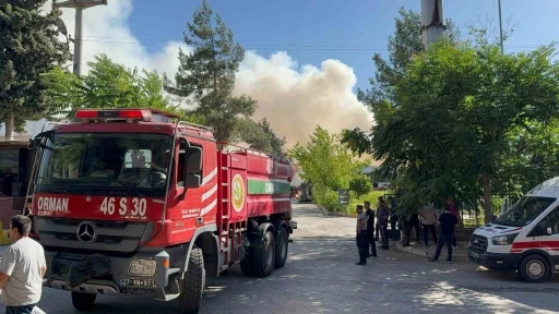 Gaziantep’te halı fabrikasında yangın