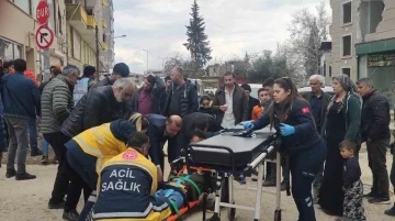 Gaziantep'te Motosiklet ve Otomobilin Çarpışması: 1 Yaralı