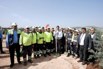 Gaziantep'te Yeni Bir Yeşil Alan: 28. Etap Şehitkamil Ormanı Yeşerecek