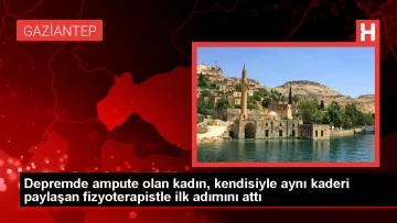 Gaziantep'te Yeniden Ayakta: Depremde Ampute Olan Kadının İlham Veren Yürüyüşü