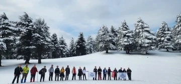 Gaziantep'teki Dağcılar Uluslararası Misafirlerle Amanos Dağı'nı Fethetti