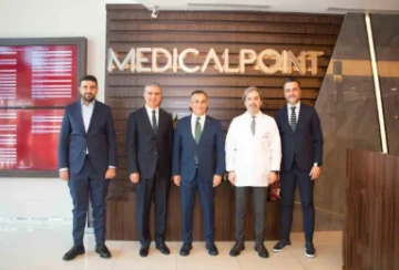 Gaziantep Valisi Çeber'den Medical Point'e Motivasyon Ziyareti