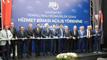 Gaziantep Yeminli Mali Müşavirler Odası Yeni Binası Hizmete Açıldı: Hangi Önemli İsimler Katıldı?