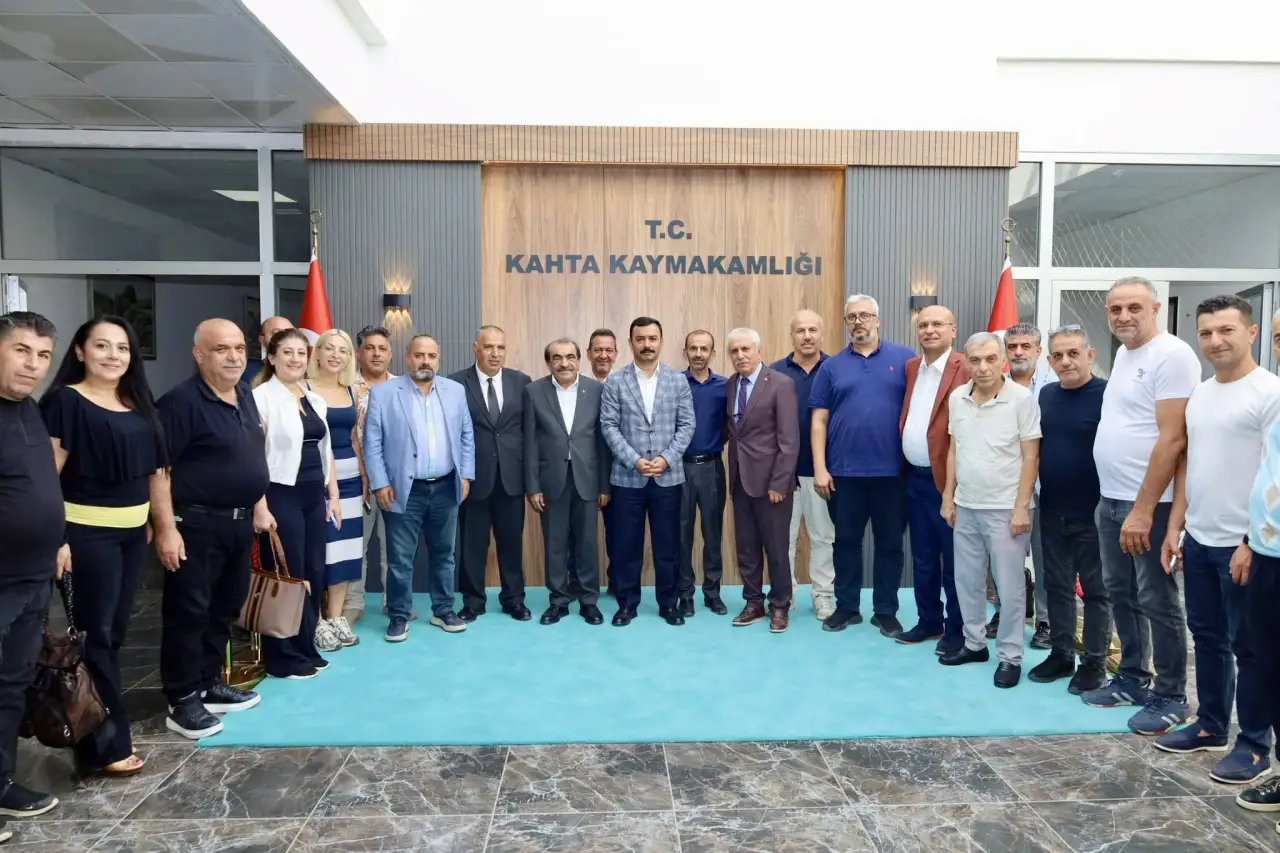 GGF Heyetinden Kahta Kaymakamı Soysal&rsquo;a Ziyaret: İl&ccedil;enin Geleceği Masaya Yatırıldı