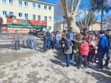 Gölbaşı'nda Öğrencilere Hayati Bir Ders: Orman Yangını Eğitimi