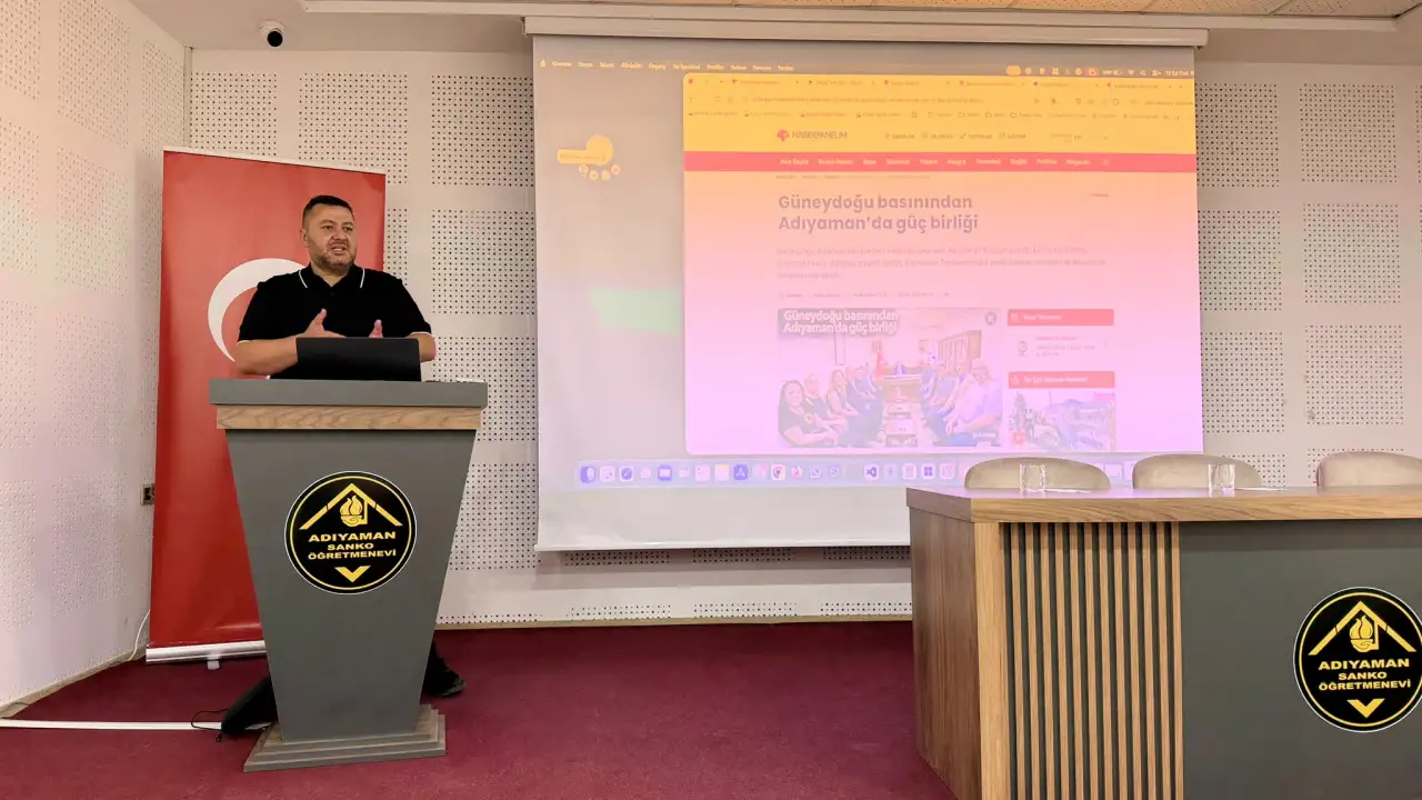 G&uuml;neydoğu Basınına Adıyaman&rsquo;da Yapay Zeka Eğitimi