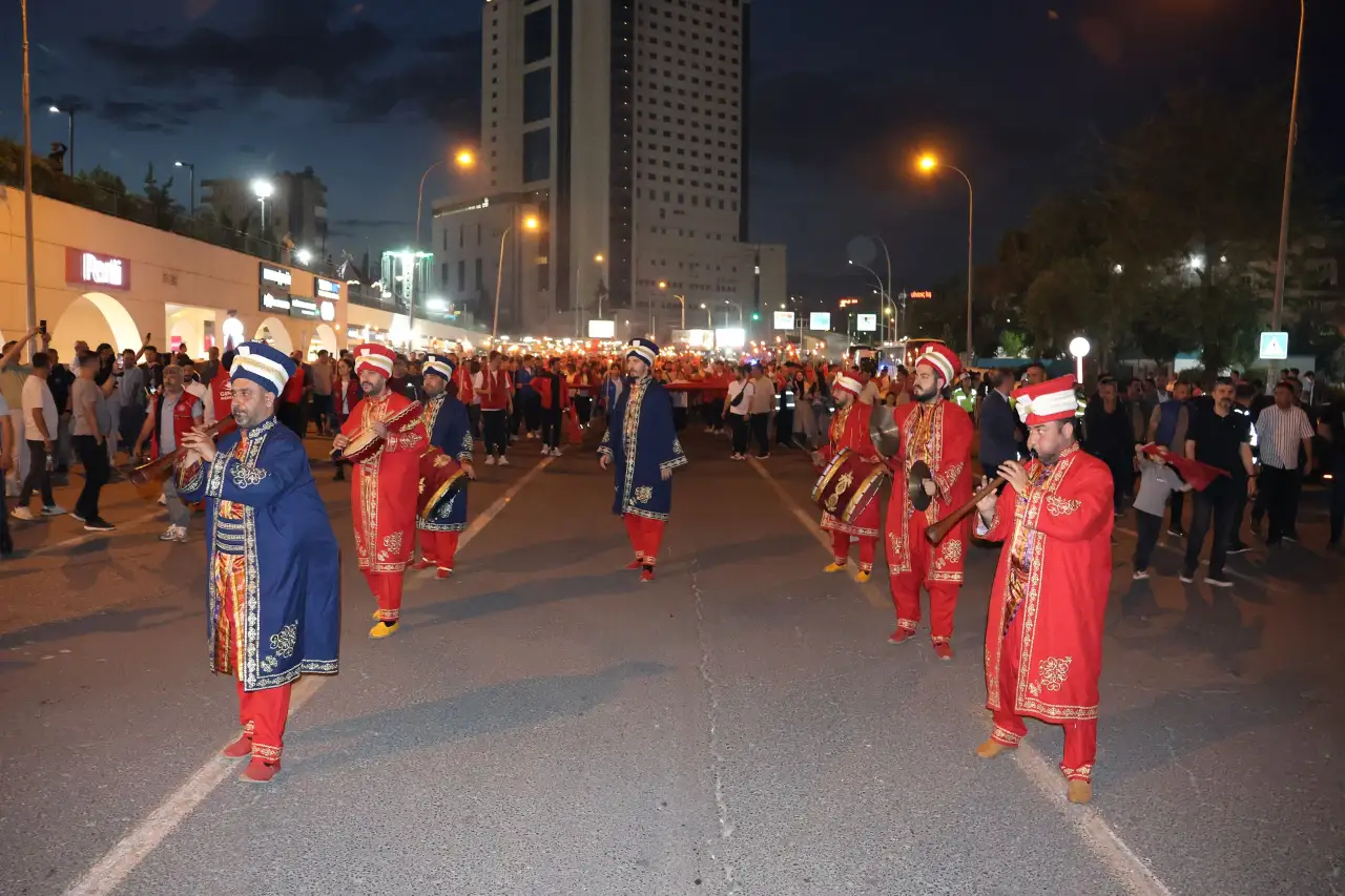 Haliliye Mehteranı 19 Mayıs'a Damga Vurdu