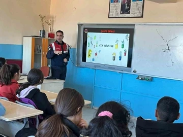 Jandarma'dan Gaziantep'te Öğrencilere Çevre Bilinci Eğitimi