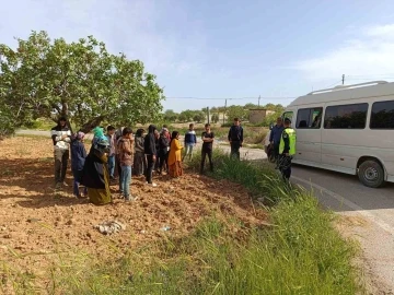 Jandarma, Gaziantep'te Tarım İşçilerine Hayati Trafik Eğitimi Veriyor