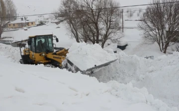 Karlıova'da Kar Kalınlığı 6 Metreye Ulaştı: Köy Yolları Açıldı