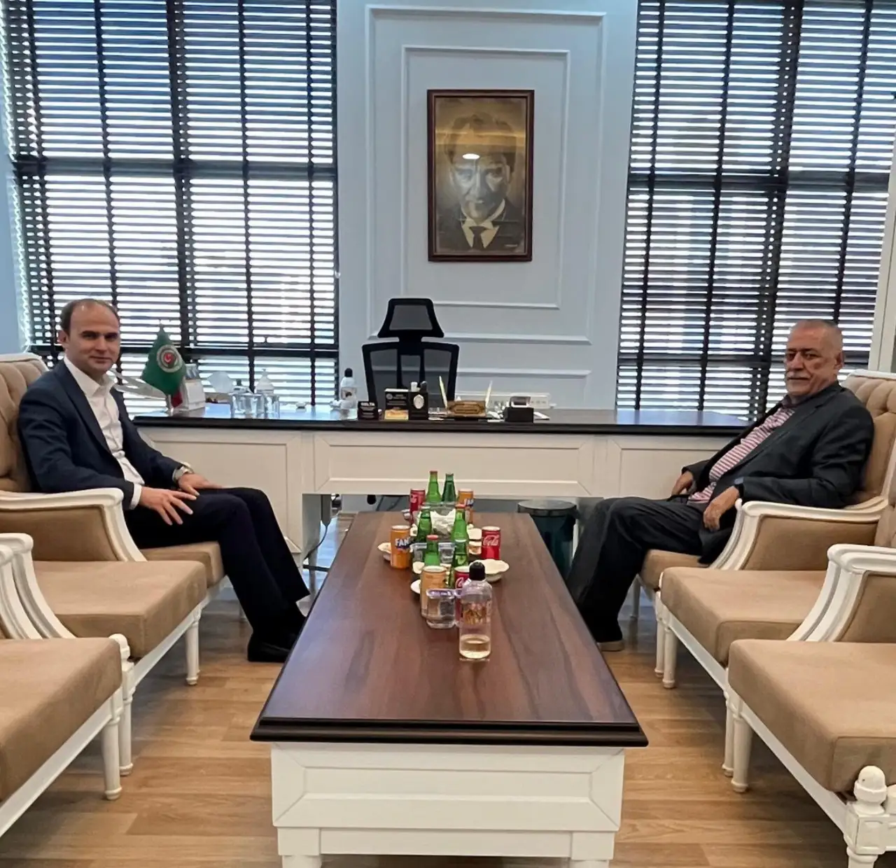 Kaymakam Salih Sak’tan Ziraat Odası’na Ziyaret “