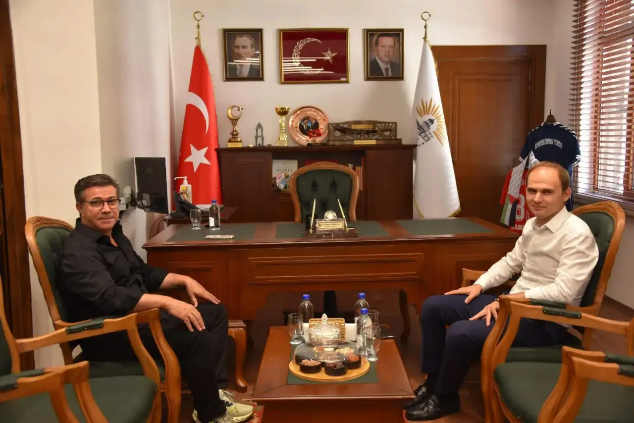Kaymakam Salih Sak ve Başkan Ali Murat Bucak, Siverek İçin Ortak Çalışma Planı Yaptı