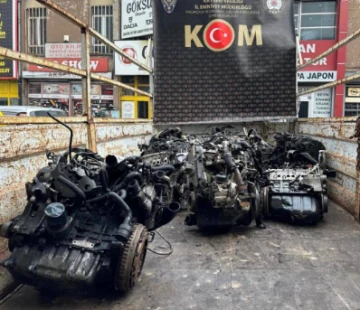 Kayseri'de Kaçak Otomobil Motoru Operasyonu: Şüpheli Yakalandı!
