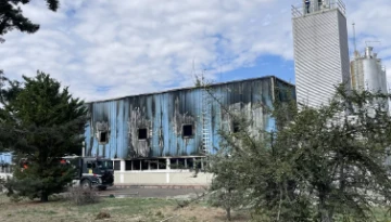 Konya'da Fabrika Deposunda Yangın Kontrol Altına Alındı