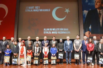 KONYA'da İstiklal Marşı'nın Kabulü ve Mehmet Akif Ersoy'u Anma Günü Kutlandı