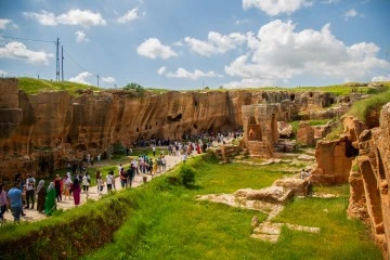 Mardin'de Ramazan Bayramı Tatilinde Turist Yoğunluğu