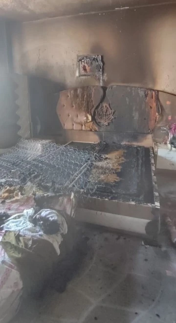 Mardin Kızıltepe'de Bir Evde Çıkan Yangın Hasara Yol Açtı