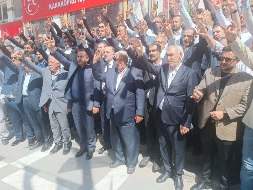 MHP Siverek İl&ccedil;e Başkanı Mahmut G&uuml;lel Yeni Se&ccedil;ilen Başkanları Tebrik Etti