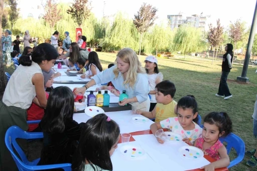  100’den Fazla Çocuk Sanatla Buluştu, Hayaller Tuvale Yansıdı