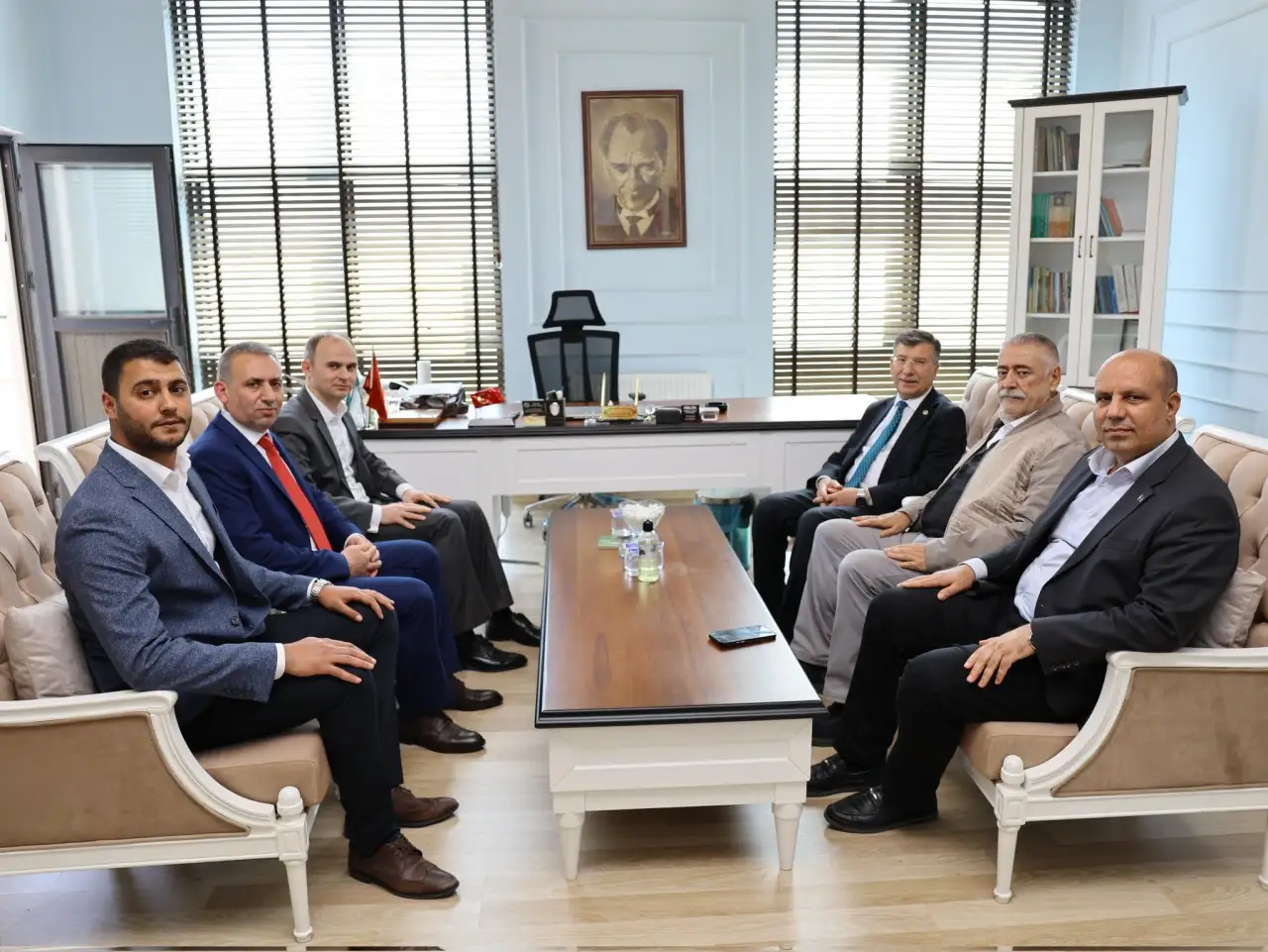  Milletvekili Cevheri&rsquo;den Ziraat Odası Başkanı Bucak&rsquo;a Ziyaret