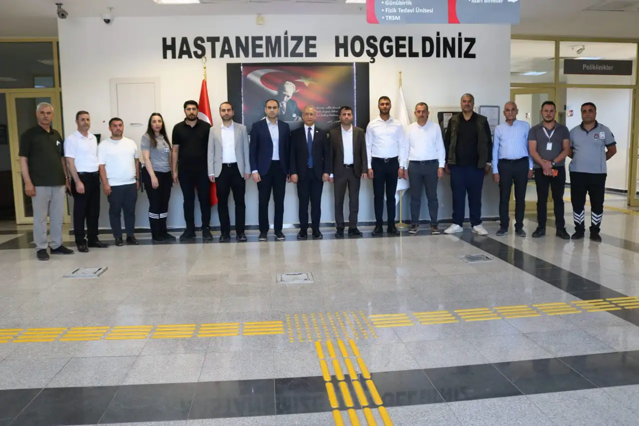 Milletvekili Dusak&rsquo;tan Siverek Devlet Hastanesi&rsquo;ne Yakın Takip