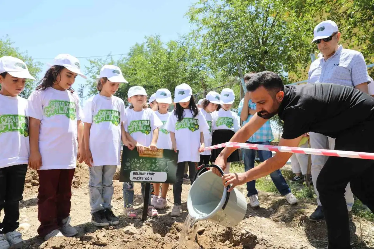 Minik Ellerle Büyük Bir Yeşillik Hareketi Başladı