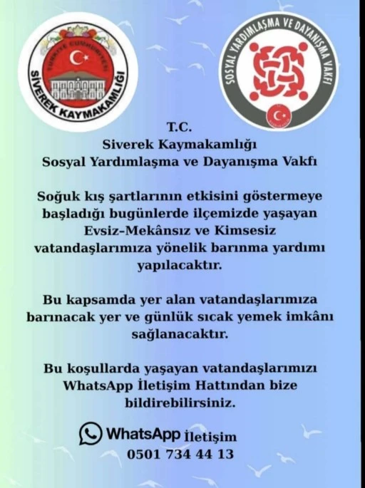 Siverek&rsquo;te Kimse Kimsesiz Kalmayacak: Kaymakamlıktan G&ouml;n&uuml;lleri Isıtan Kış Seferberliği!