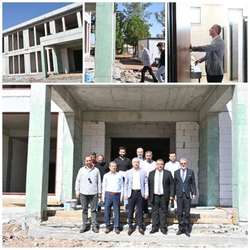 İl Mill&icirc; Eğitim M&uuml;d&uuml;r&uuml; K&ouml;krek Siverek&rsquo;te İncelemelerde Bulundu
