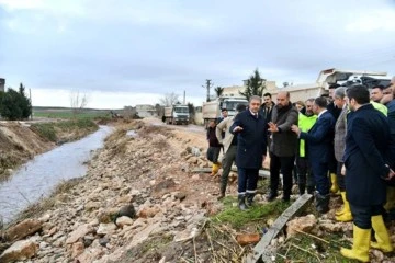 Şanlıurfa'da  Vali Şıldak'tan Kırsal Mahalle Ziyareti