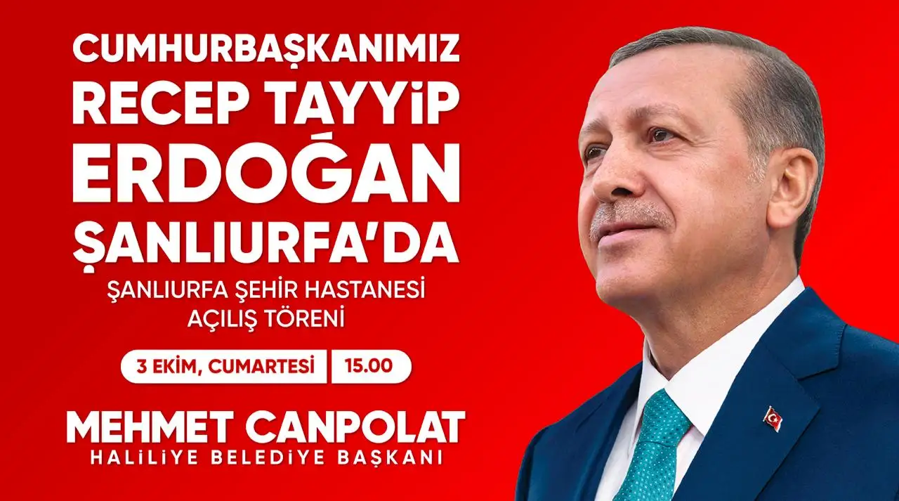 BAŞKAN CANPOLAT&rsquo;TAN CUMHURBAŞKANI&rsquo;NIN KATILACAĞI ŞEHİR HASTANESİ A&Ccedil;ILIŞINA DAVET 