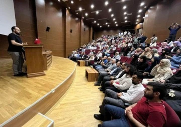 Op. Dr. Taner Kamacı, Gazze’deki Vahşeti Gaziantep Üniversitesi Öğrencilerine Anlattı