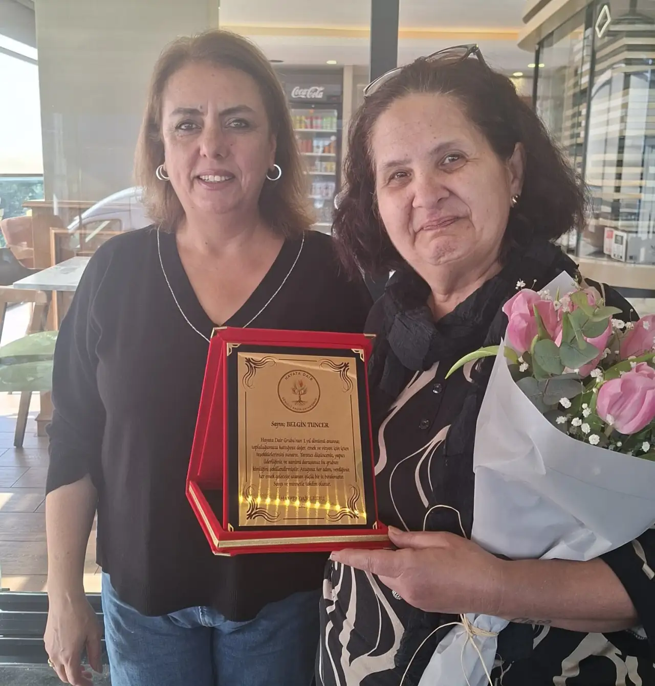 "Hayata Dair" Kadın Grubu Birinci Yılını Plaketle Ta&ccedil;landı!  