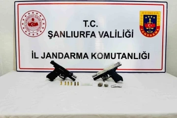 Şanlıurfa'da Firari Uyuşturucu Taciri Silahlarla Yakalandı
