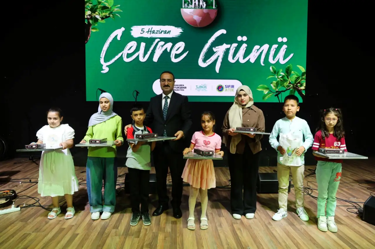 Şanlıurfa'da Geleceğin Koruyucuları Yetişiyor: Minik Kalplerde &Ccedil;evre Sevgisi Yeşerdi