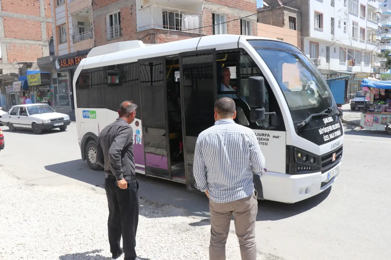 Şanlıurfa'da Klimasız Toplu Taşımaya Sıkı Denetim