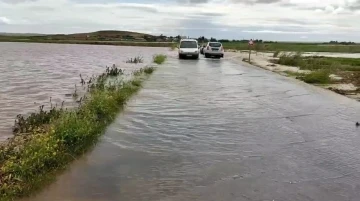 Şanlıurfa'da Sağanak Yağış Sonrası Tarım Arazileri Sular Altında Kaldı
