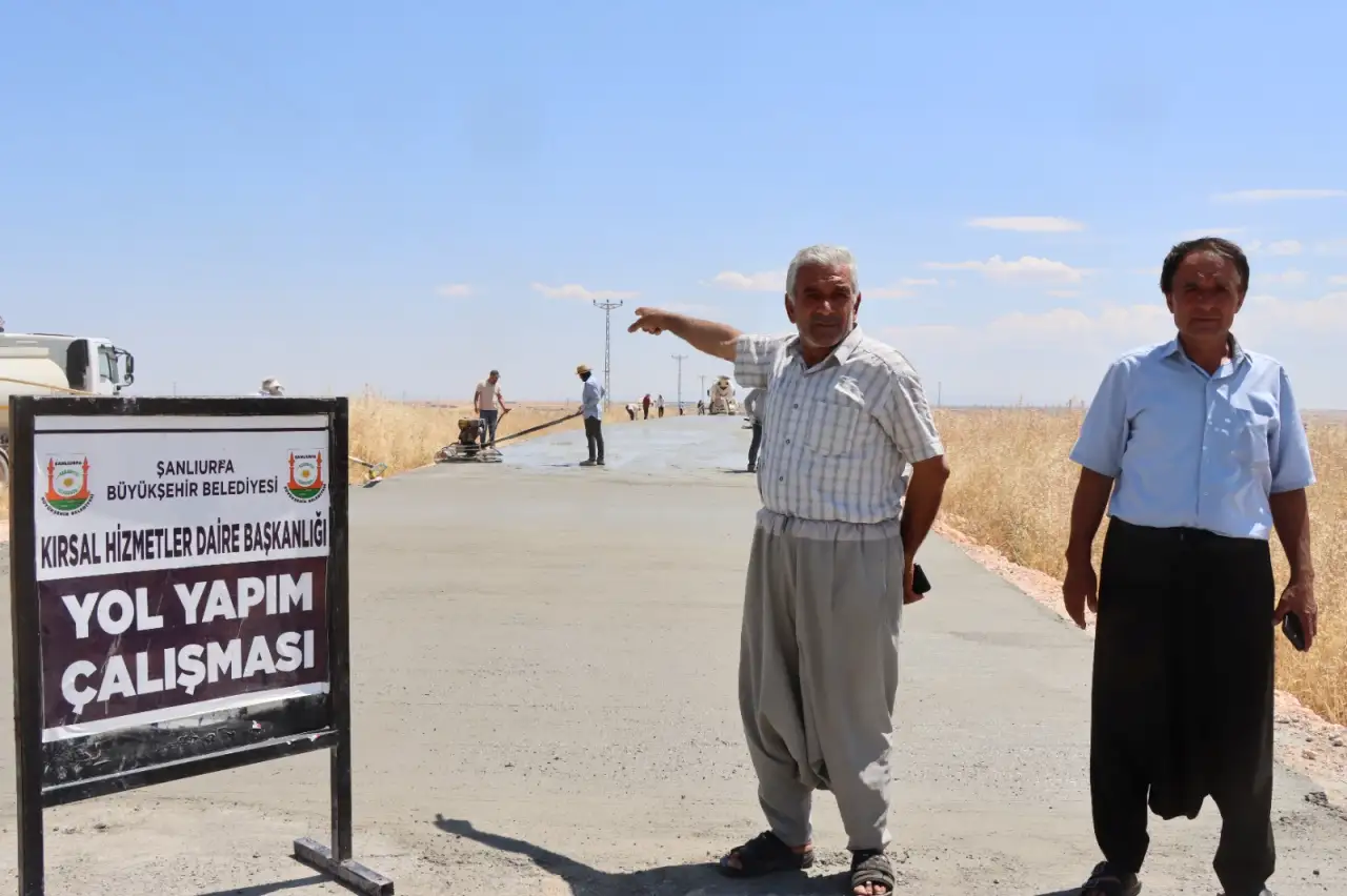 Şanlıurfa&rsquo;da &Uuml;&ccedil; İl&ccedil;eyi Birleştirecek Dev Ulaşım Hamlesi Hızla İlerliyor