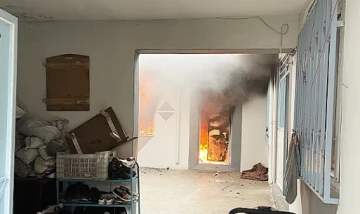 Şanlıurfa Haliliye'de Korkutan Ev Yangını