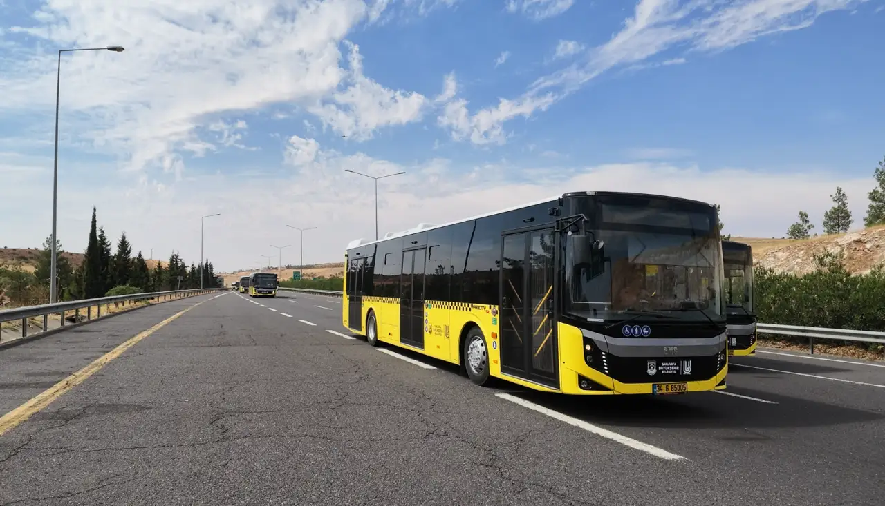 Şanlıurfa&rsquo;nın Ulaşım Filosuna 30 Yeni Otob&uuml;s Daha