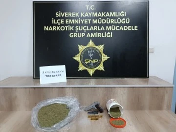  Siverek'te Büyük Uyuşturucu Operasyonu: 1 Şüpheli Yakalandı