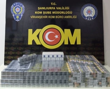 Şanlıurfa Viranşehir'de Büyük Sigara Kaçakçılığı Operasyonu: 2 Gözaltı