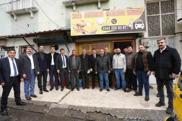 Şehitkamil Belediye Başkanı Fadıloğlu, Taksi Esnafıyla Buluştu