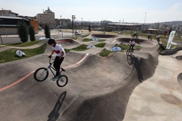 Şehitkamil'de Gençlere Yönelik Yeni Bir Spor Alanı: Pump Track Parkuru