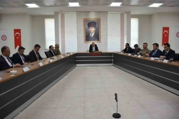 Siirt'te Güvenlik ve Asayişin Masaya Yatırıldığı Kritik Toplantı