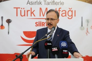 Siirt'te &quot;Asırlık Tariflerle Türk Mutfağı Yemek Yarışması&quot; Düzenlendi