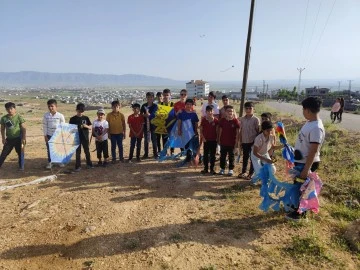 Silopi'de Gökyüzü Renklendi: Çocuklar Uçurtma Şenliğinde Buluştu