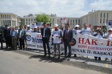 Şırnak'ta İşten Çıkarılan Belediye Personeli Çadırda Nöbet Tuttu